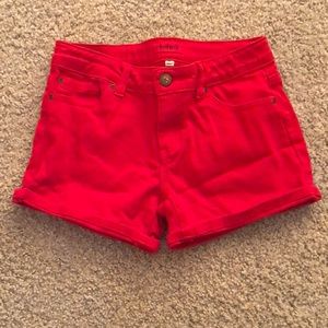 ❤️🌹Red kidpik jean shorts 🌹❤️
